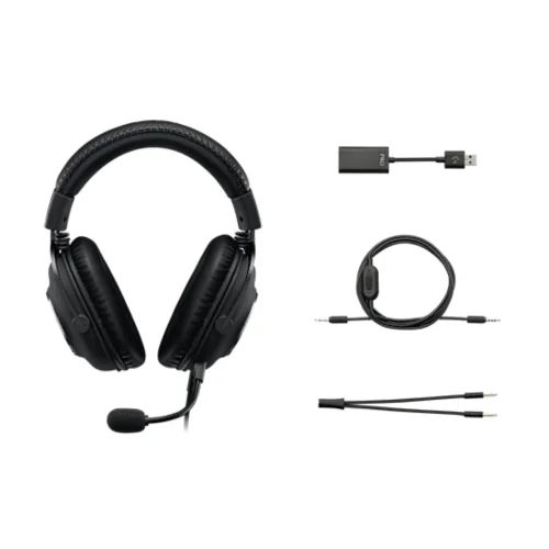 Гарнитура проводная игровая Logitech PRO X SE Wired Gaming Headset Black [981-001471] фото 4