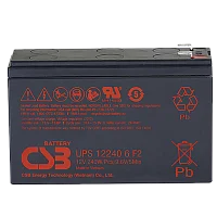 CSB Аккумуляторная батарея для ИБП (12V/ 5Ah) (UPS122406 F2 CSB)