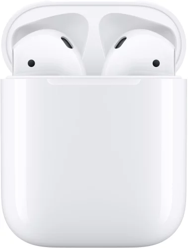 Гарнитура вкладыши Apple AirPods 2 A2032/ A2031/ A1602 белый беспроводные bluetooth в ушной раковине (MV7N2HN/ A) (MV7N2HN/A)