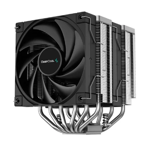 DEEPCOOL AK620 LGA20XX/ 1700/ 1200/ 115X/ AM5/ AM4 (8шт/ кор, TDP 260W, PWM, DUAL Fan 120mm, 6 тепл. трубок, черный) RET фото 2