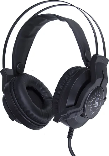 Наушники с микрофоном A4Tech Bloody J437 черный 1.8м мониторные USB оголовье (J437) (J437#MLN)