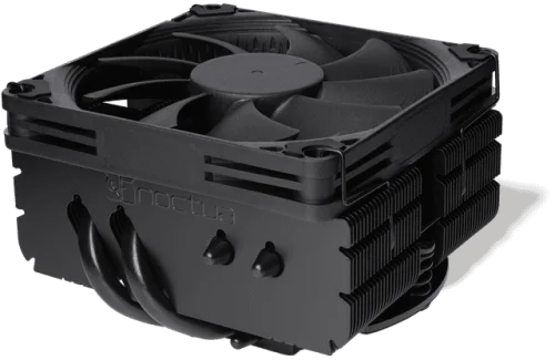 Кулер для процессора/ CPU Cooler Noctua NH-L9x65 chromax.black (95W, 4-pin PWM, 65mm, Al/Cu, 2x6mm, 1x92x92x14mm, 33.84CFM, 23.6dBA, 2500RPM, S: 1954/1851/1700/115X/1200/AM4/AM5, Black)