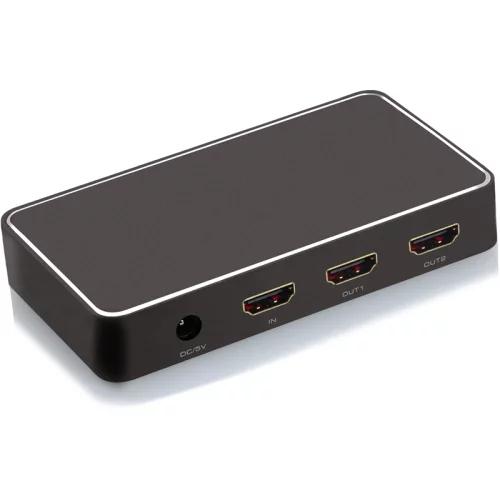 Greenconnect Разветвитель v1.4 HDMI 1на 2 выхода, 4K2K 30Hz /1080p 120Hz серия Greenline (GL-V102K)