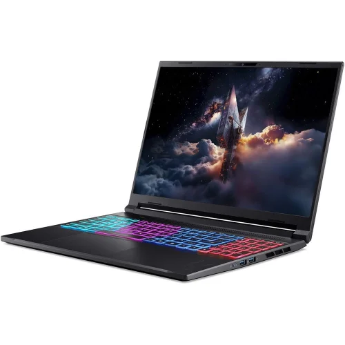 Ноутбук Acer Nitro V 16S ANV16S-71-71MF Intel Core 7 240H/16Gb/SSD1Tb/RTX5060 8Gb (85W)/16/IPS/WQXGA/2560x1600/180Hz/NoOS/Black/2.1kg (NH.U28CD.004) фото 2