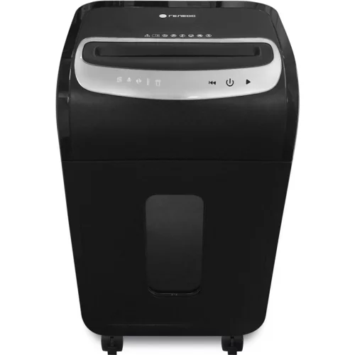 Уничтожитель документов ГЕЛЕОС УМ35-5, DIN P-5 (5 ур-нь секр.), фрагмент 1,9х14мм, 24-27 лист (70г/ м2), CD/ пл.карты/ скрепки/ скобы, 35 литров