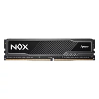 Оперативная память Apacer DDR4 32GB 6400MHz DIMM NOX Black Gaming Memory CL36 1.4V Heat Sink (Retail) 2048*8 3 years (AH5U32G64C652MBAA-1)
