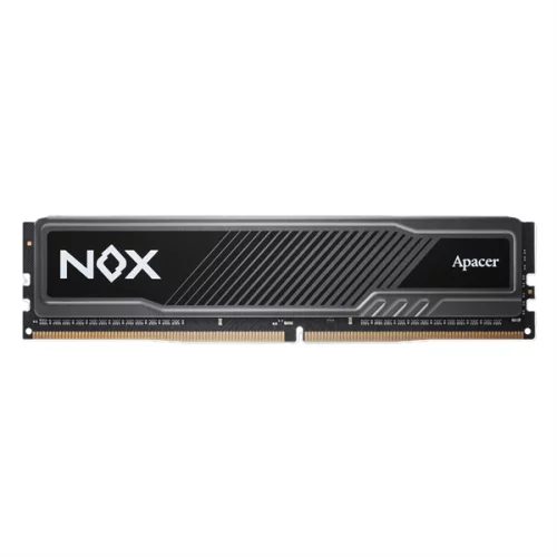 Оперативная память Apacer DDR4 32GB 6400MHz DIMM NOX Black Gaming Memory CL36 1.4V Heat Sink (Retail) 2048*8 3 years (AH5U32G64C652MBAA-1)