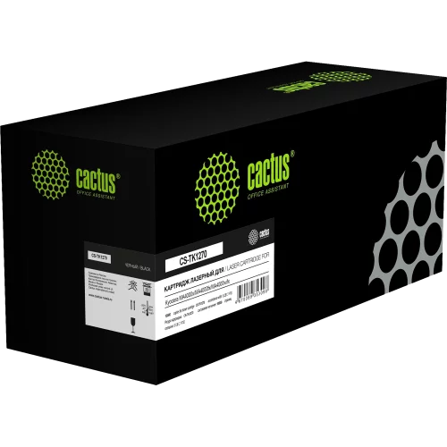 Картридж лазерный Cactus CS-TK1270 TK-1270 черный (10000стр.) для Kyocera MA4000x/MA4000fx/MA4000wifx