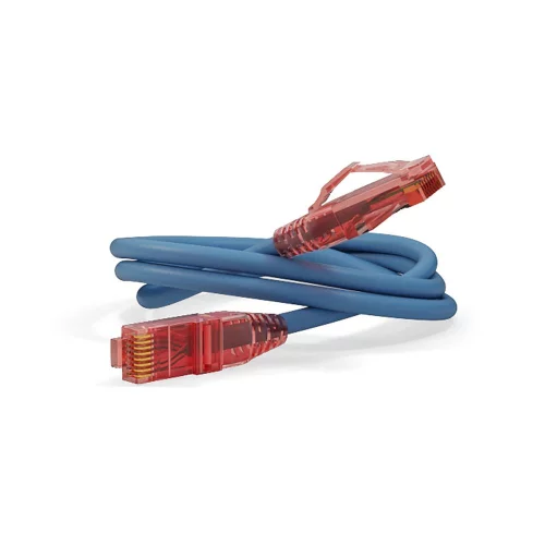 Кабельная сборка Hyperline PC-LPM-UTP-RJ45-RJ45-C5e-0.15M-LSZH-BL Патч-корд U/ UTP, Cat.5е, LSZH, 0.15м, синий (038647)