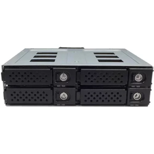 Procase G2-104-SATA3-BK {Hot-swap корзина 4 SATA3/ SAS 12G,черный,с замком,hotswap mobie rack 2,5