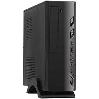 Exegate EX268697RUS Корпус MiniITX Exegate MI-208 Black, miniITX/ mATX, , 2*USB, Audio