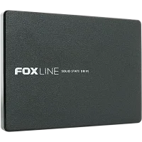 Твердотельный накопитель/ Foxline SSD X5ST, 256GB, 2.5" 7mm, SATA3, 3D TLC, R/ W 530/ 450MB/ s, IOPs -/ -, TBW 119, DWPD 0.6 (2 года) (FL25625PCYS982X5ST)