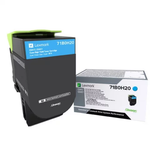 Картридж Lexmark CS/ CX 317, 417, 517 голубой 2300 стр. (71B50C0)