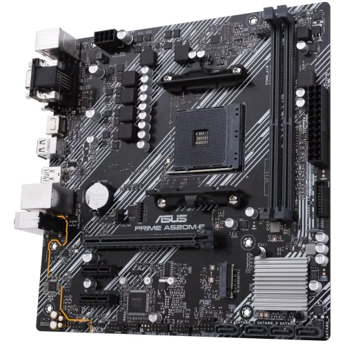 Материнская плата ASUS PRIME A520M-E AM4 2xDDR4 PCIEx16 M.2 VGA DVI HDMI GLAN mATX (90MB1510-M0EAY0) фото 5
