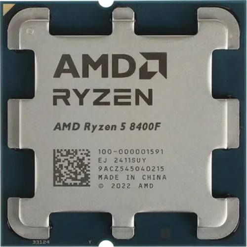 Процессор/ CPU AM5 AMD Ryzen 5 8400F (Phoenix, 6C/12T, 4.2/4.7 GHz, 16MB, 65W) OEM (100-000001591)