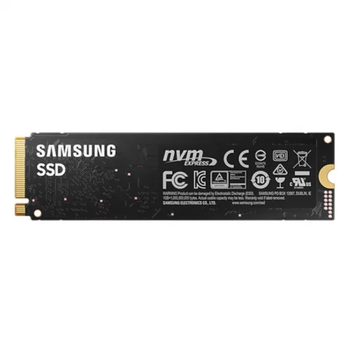 Твердотельные накопители/ Samsung SSD 980, 500GB, M.2(22x80mm), NVMe 1.4, PCIe 3.0 x4, 3-bit MLC, R/W 3100/2600MB/s, IOPs 400 000/470 000, TBW 300, DWPD 0.33 (12 мес.) (MZ-V8V500BW) фото 3
