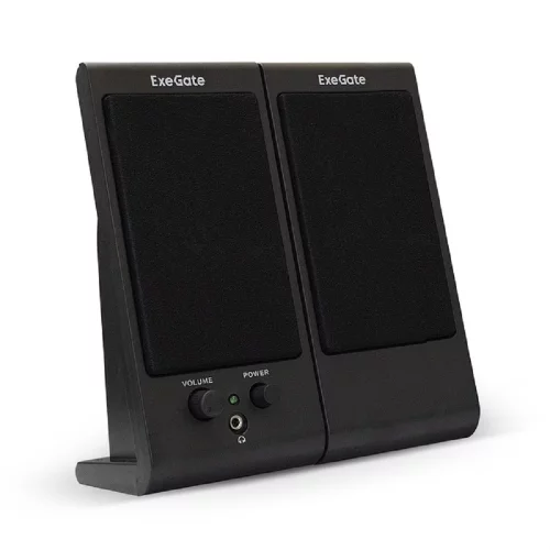 Exegate EX287056RUS Акустическая система 2.0 ExeGate Tango 230 (питание USB, 2х3Вт (Вт RMS), 80-20000Гц, черный)