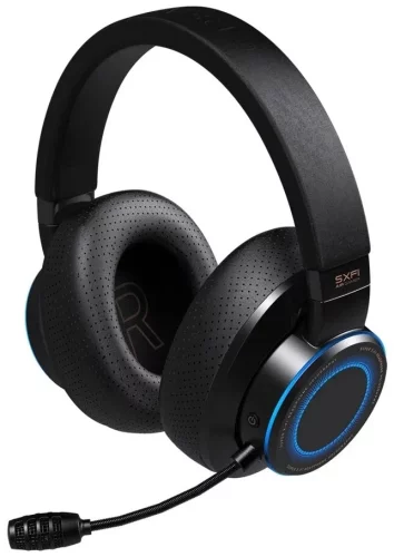 Наушники с микрофоном Creative SXFI Air Gamer черный 2м мониторные BT оголовье (51EF0810AA005) фото 2
