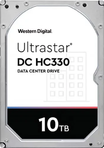 Жесткий диск WD SATA-III 10TB 0B42266\0B42301 WUS721010ALE6L4 Server Ultrastar DC HC330 4KN (7200rpm) 256Mb 3.5