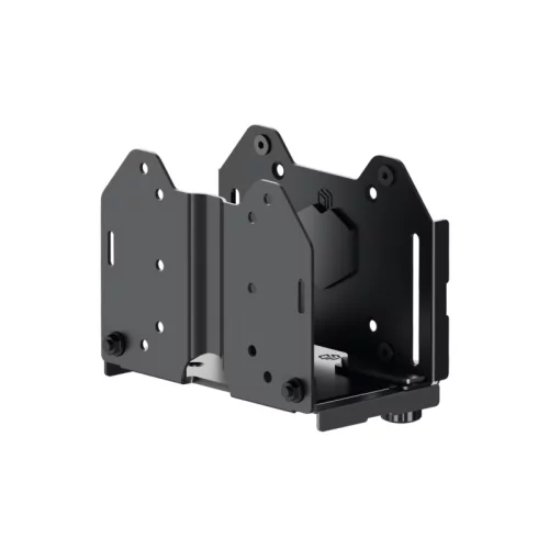 Крепление универсальное для mini PC ONKRON/ макс нагрузка 5кг, крепления на VESA: 75x75, 100x100, высота mini PC: 12~79мм, ширина и длина mini PC: без огра? (ONKRON A2N BLACK)