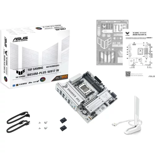Материнская плата/ TUF GAMING B850M-PLUS WIFI7 W (90MB1MD0-M0EAY0) фото 7