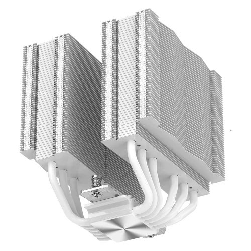 Кулер для процессора/ CPU Cooler SAMA A60W (265W, 4-pin PWM, 156.5mm, 6x6mm, 2x120mm, 78CFM, 29dBA, 2200RPM, S: 1851/ 1700/ 1200/ 115X, AM5/ AM4, white) (A60-WHWNNXOX-G) фото 6