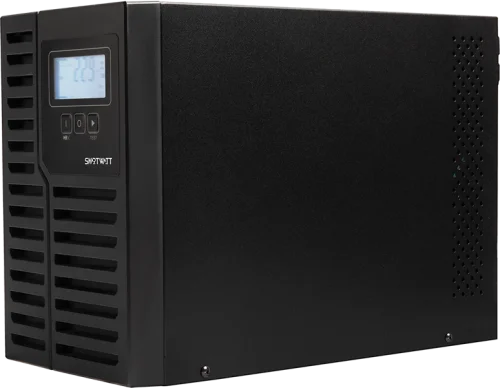 Источник бесперебойного питания SMARTWATT ИБП Онлайн, мощность 1000/ 900 ВА/ Вт, напольный, LCD дисплей, управляемые розетки, Shuko CEE7/ 4 - 1 шт. , IEC13 - 4 шт., встроенные АКБ (UPS XPERT COMBO 1KVA)