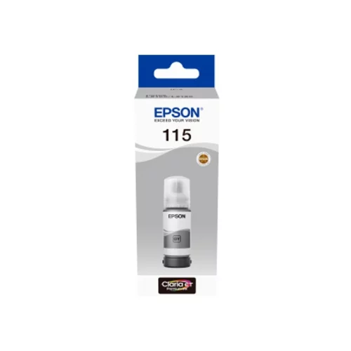 Чернила/ Epson 115 EcoTank Grey ink bottle (C13T07D54A)