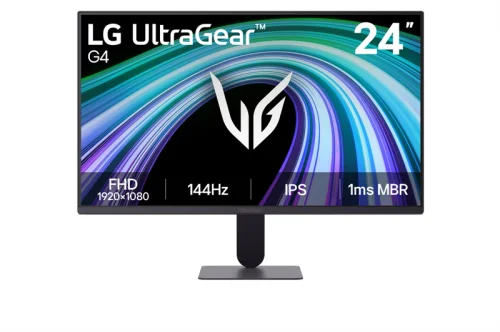 Монитор 23,8 LG 24G411B-B, IPS, 1920x1080, 5ms , 250cd, 144Hz, HDMI+DP, black, Ex