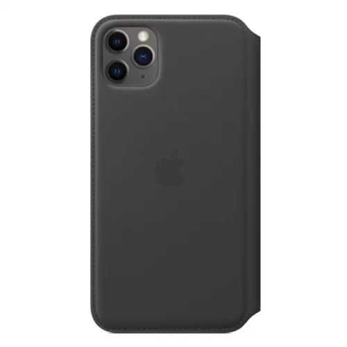Чехол Apple (MX082ZM/A) (MX082ZM/A) Чехол Apple для iPhone 11 Pro Max Leather Folio кожанный черный (MX082ZM/A)