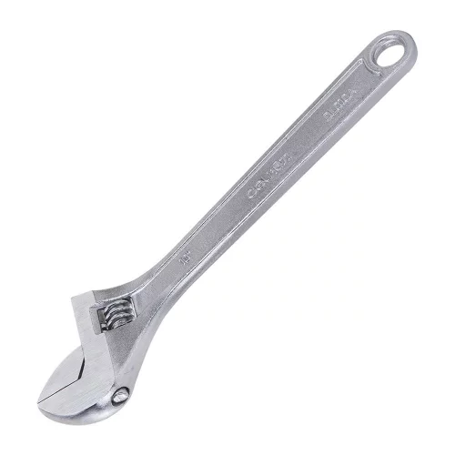 Разводной DL010A 250мм, диапазон регулировки 0-30мм, инструментальная сталь, хромированная отделка