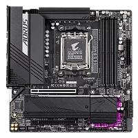 Материнская плата Gigabyte B650M AORUS ELITE SocketAM5 AMD B650 mATX AC`97 8ch(7.1) 2.5Gg RAID+HDMI+DP