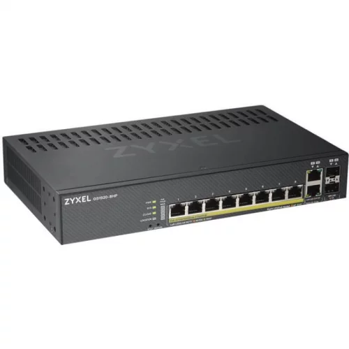 Коммутатор ZYXEL GS1920-8HPv2 8x RJ-45 (GS1920-8HPV2-EU0101F)