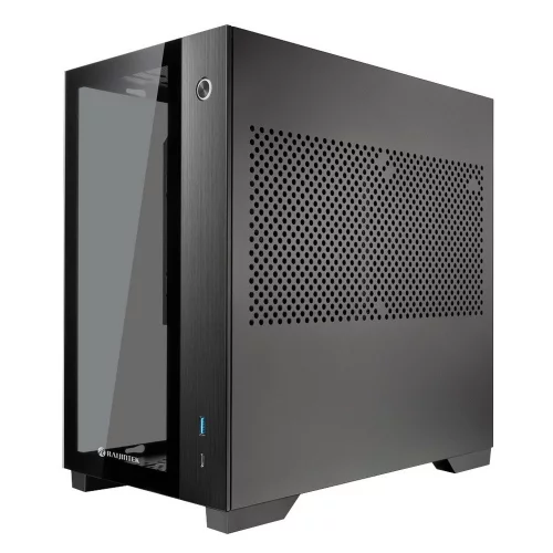 Корпус Raijintek PAEAN MINI 0R20B00213 black, Mini-ITX, for psu ATX PS/ 2, USB3.0x2, USB2.0x2, HD Audiox1 фото 2