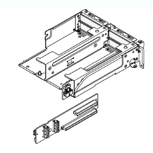 Райзер-карта Lenovo ThinkSystem V3 2U PCIe Gen5 Riser 3/ 4-part 2 for Rear 10 slots (4XH7A86662)