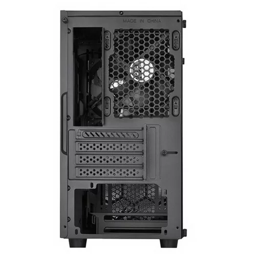 Корпус Silverstone SST-PS15B-PRO Precision Mini Tower Micro ATX Computer Case, tempered glass, 2x 120mm ARGB, 1x ARGB Controller, black (G410PS15BPRO020) фото 7
