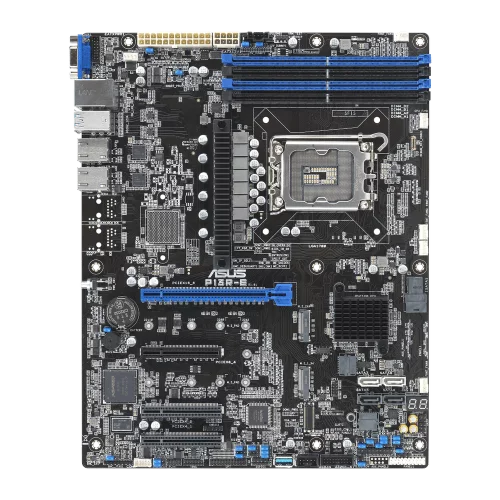 Материнская плата ASUS P13R-E (90SB0CS0-M0UAY1) Материнская плата ASUS P13R-E, ATX, 1 x Socket LGA1700, Intel C266, 4x DDR5 4400, 4x PCI-E x4+x8 Gen4+Gen5, 8 x SATA 6Gb/s ports, 2 x M.2 22110 NVMe x4, 2 x 1GbE Intel I210AT2 + 1 x Mgmt LAN, Aspeed AST2600,4 x USB 3.2 (90SB0CS0-M0UAY1)