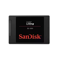 Твердотельный накопитель SanDisk Ultra 3D SSD 2,5” SATA 2Tb, TBW 500, SDSSDH3-2T00-G26, 1 year