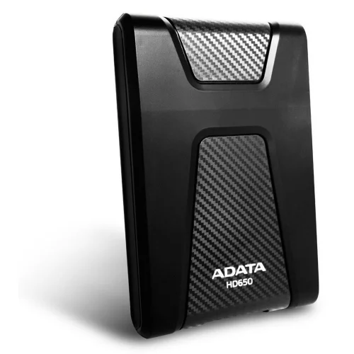 Внешний жесткий диск/ Portable HDD 4TB ADATA HD650 (Black), Silicone, USB 3.2 Gen1, 127x99x27mm, 390g /3 года/ (AHD650-4TU31-CBK) фото 2
