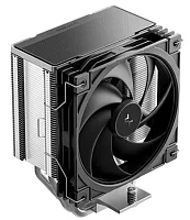 Кулер для процессора DEEPCOOL AG600 LGA1851/1700/AM5/AM4 (12шт/кор, TDP 270W, PWM, Fan 120mm, 6 тепл. трубок, черный) RET (R-AG600-BKNPMG2-G)