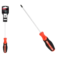 Крестовая DL3455 PH0x150мм сталь S2, матовый стержень, двухкомпонентная прорезиненная рукоять