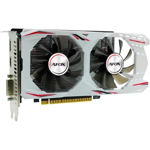 Видеокарта AFOX GTX1050Ti 4GB GAMING GDDR5 128Bit DP/DVI/HDMI ATX Dual Fan (AF1050TI-4096D5H7-V8/H2-V6) RTL фото 2