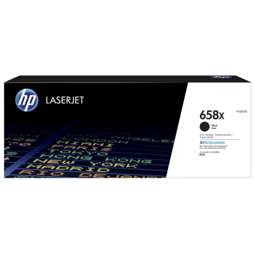Тонер-картридж/ HP 658X Black LaserJet Toner Cartridge (W2000X)