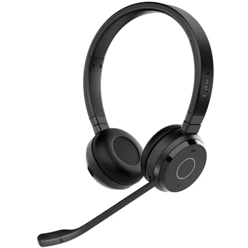 Беспроводная гарнитура Jabra Evolve 65 TE, Link 390a MS Stereo Stand (6699-833-399)