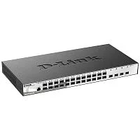 Коммутатор/ DGS-1210-28XS/ ME/ B2A Managed L2 Metro Ethernet Switch 24x1000Base-X SFP, 4x10GBase-X SFP+, CLI, RJ45 Console, RPS (DGS-1210-28XS/ME/B2A)