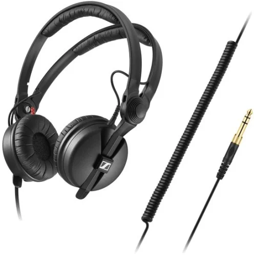 Наушники накладные Sennheiser HD 25 PLUS 1.5м черный проводные оголовье (506908) фото 4