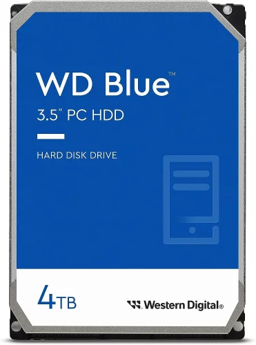 Жесткий диск/ HDD WD SATA3 4TB Blue 5400 RPM 256Mb 1 year warranty (replacement WD40EZAZ,WD40EZRZ, ST4000DM004) (WD40EZAX)