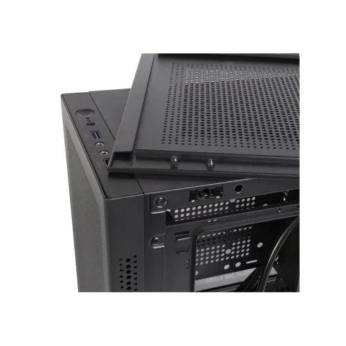 Eurocase 00-01064257 Корпус Midtower mATX MI05 черный без БП закаленное стекло USB 3.0 фото 3