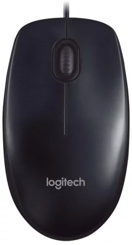 Мышь Logitech M90 черный оптическая (1000dpi) USB (2but) (/910-001795)
