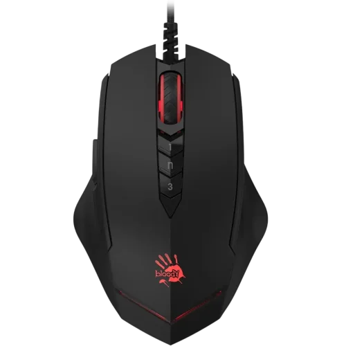 Мышь A4Tech Bloody V8 черный оптич. 3200dpi USB 8but (V8#OCS)